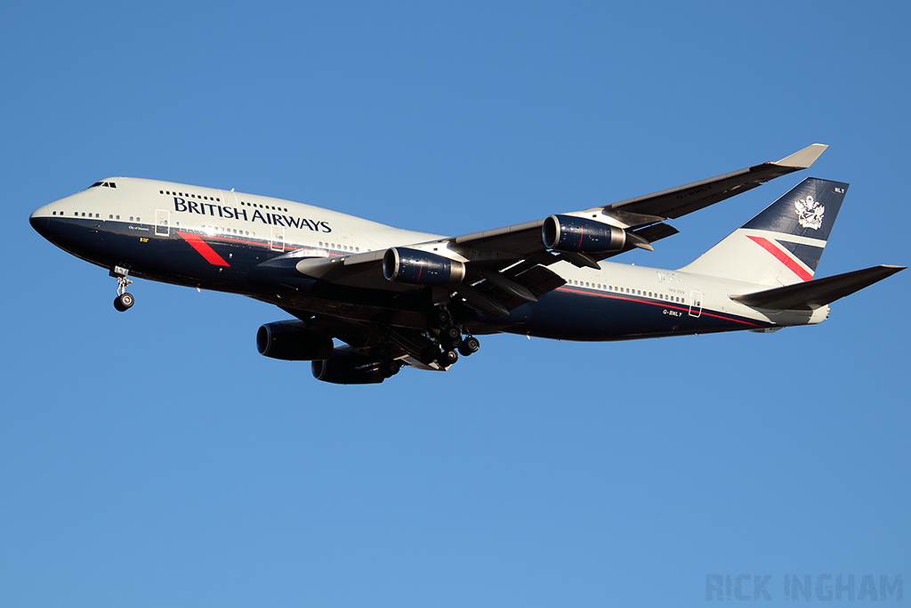 Boeing 747-436 - G-BNLY - British Airways