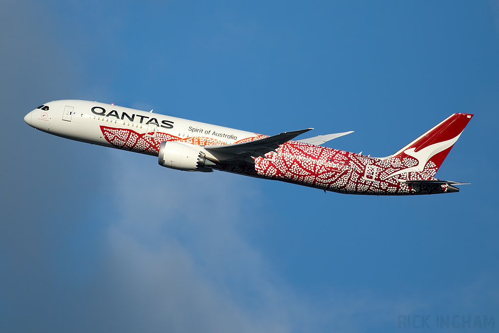 Boeing 787-9 Dreamliner - VH-ZND - Qantas Airways