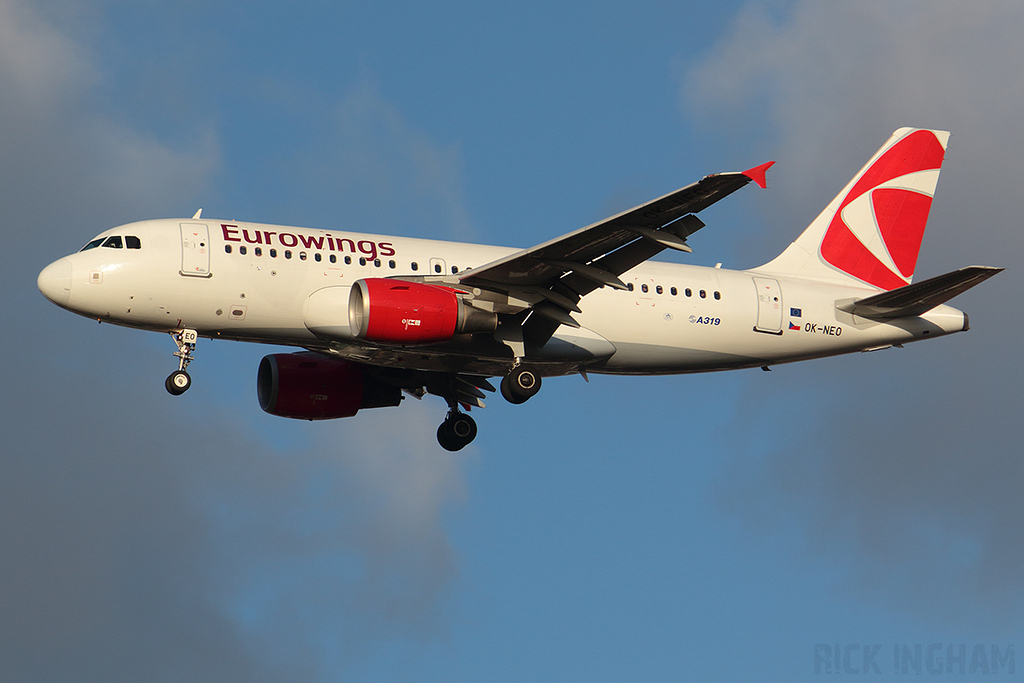 Airbus A319-112 - OK-NEO - EuroWings