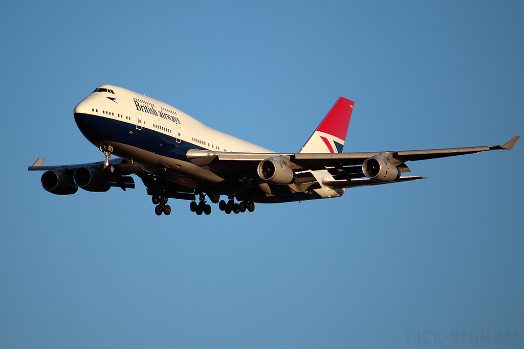 Boeing 747-436 - G-CIVB - British Airways