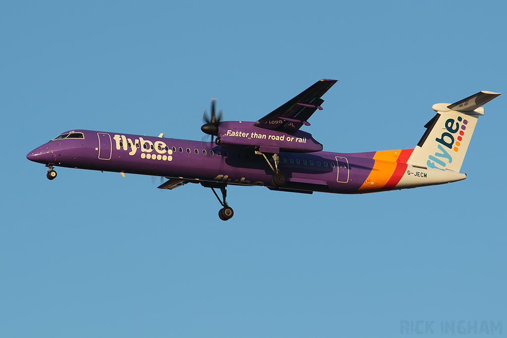 Bombardier DHC-8-402Q Dash 8 - G-JECM - Flybe