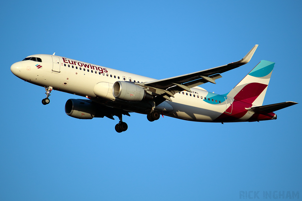 Airbus A320-214WL - D-AEWL - Eurowings