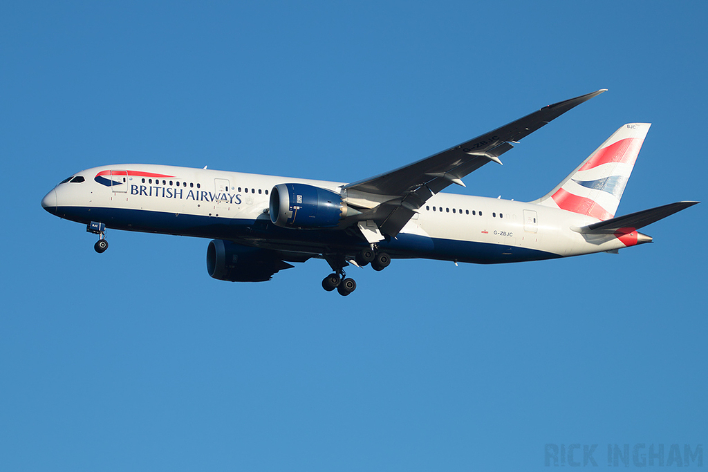 Boeing 787-8 Dreamliner - G-ZBJC - British Airways