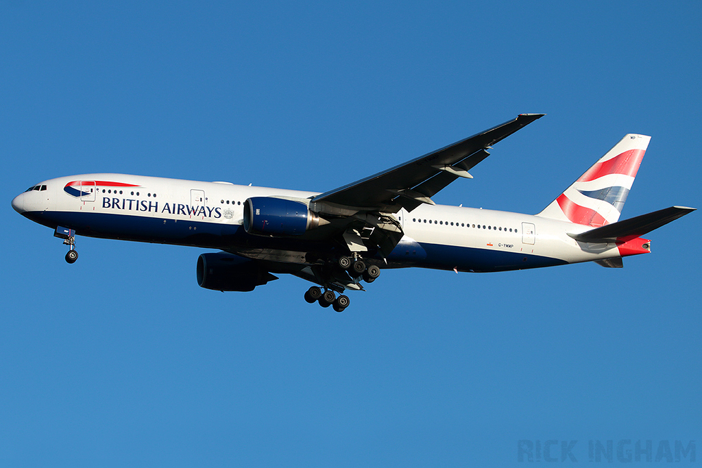 Boeing 777-236ER - G-YMMP - British Airways