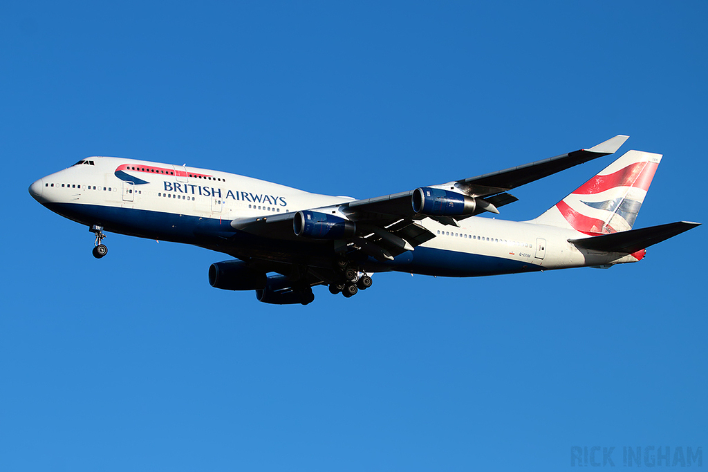 Boeing 747-436 - G-CIVH - British Airways