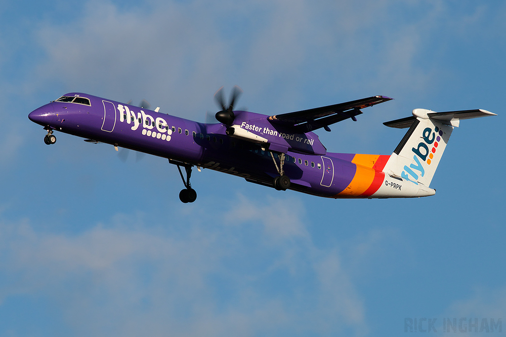 Bombardier DHC-8-402Q Dash 8 - G-PRPK - Flybe