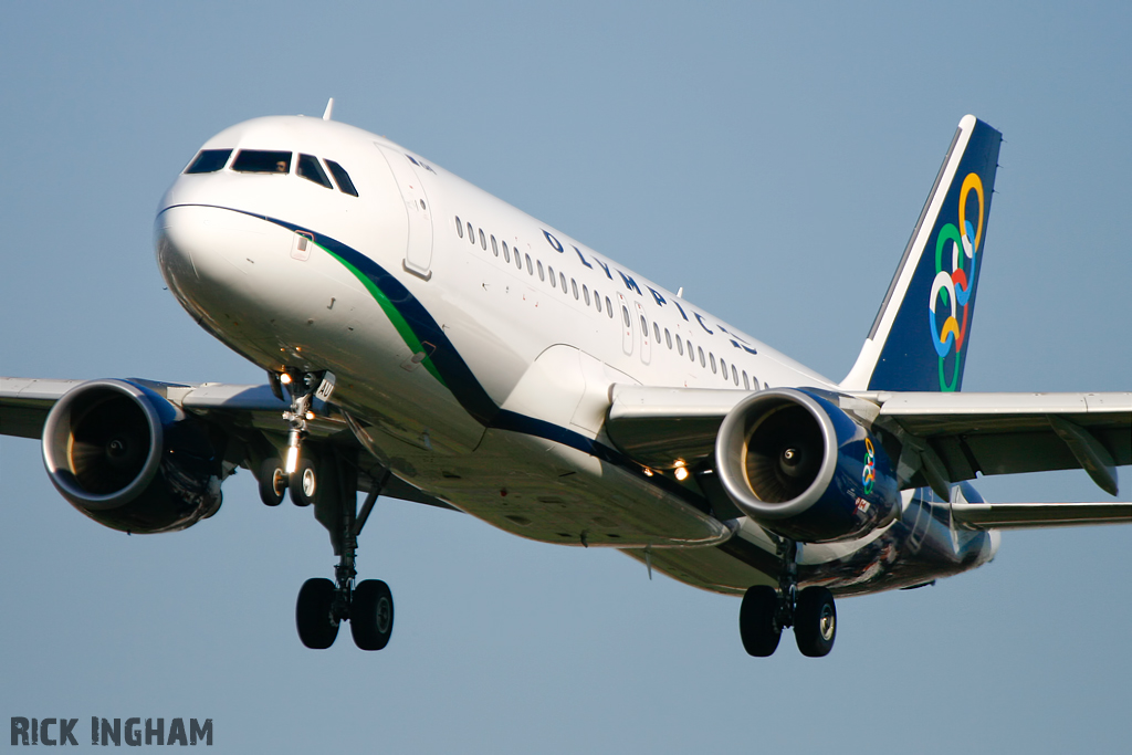 Airbus A320-214 - SX-OAU - Olympic Airways