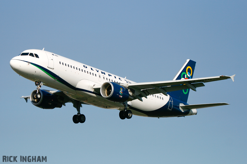 Airbus A320-214 - SX-OAU - Olympic Airways