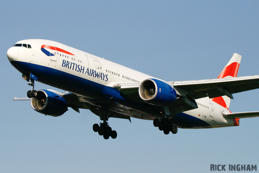 Boeing 777-236ER - G-YMMP - British Airways