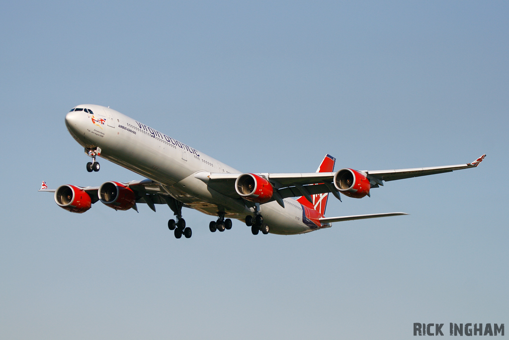 Airbus A340-642 - G-VYOU - Virgin Atlantic