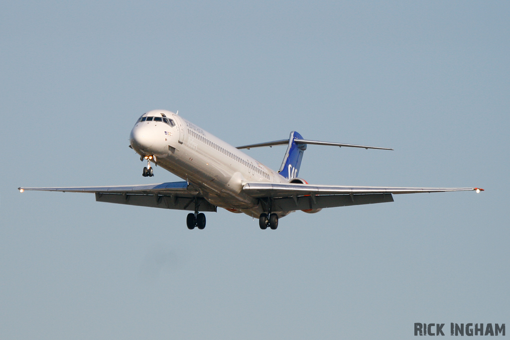 McDonnell Douglas MD-82 - SE-DIK - Scandinavian Airlines