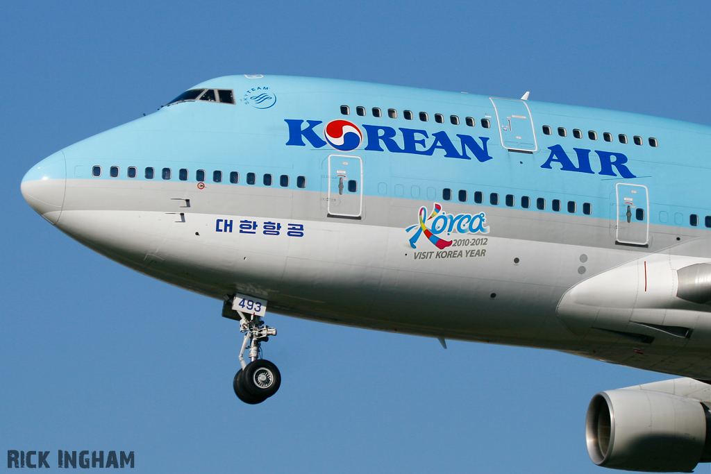 Boeing 747-4B5 - HL7493 - Korean Airlines