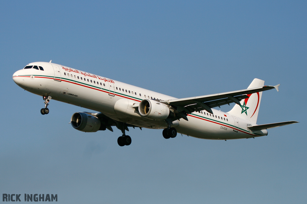 Airbus A321-211 - CN-ROM - Royal Air Maroc