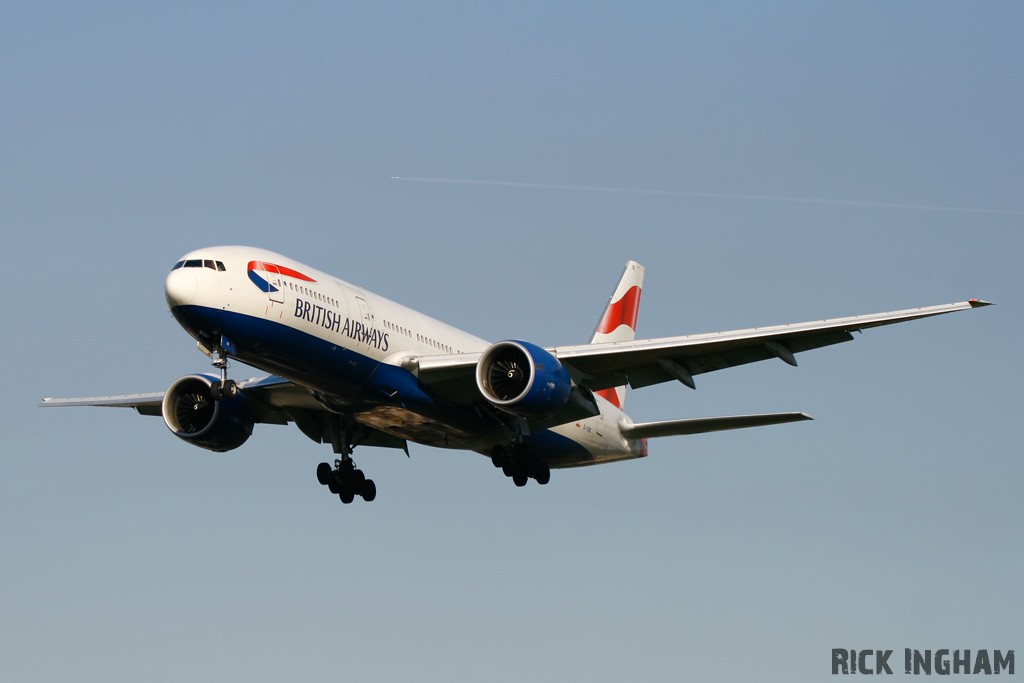 Boeing 777-236ER - G-VIIK - British Airways