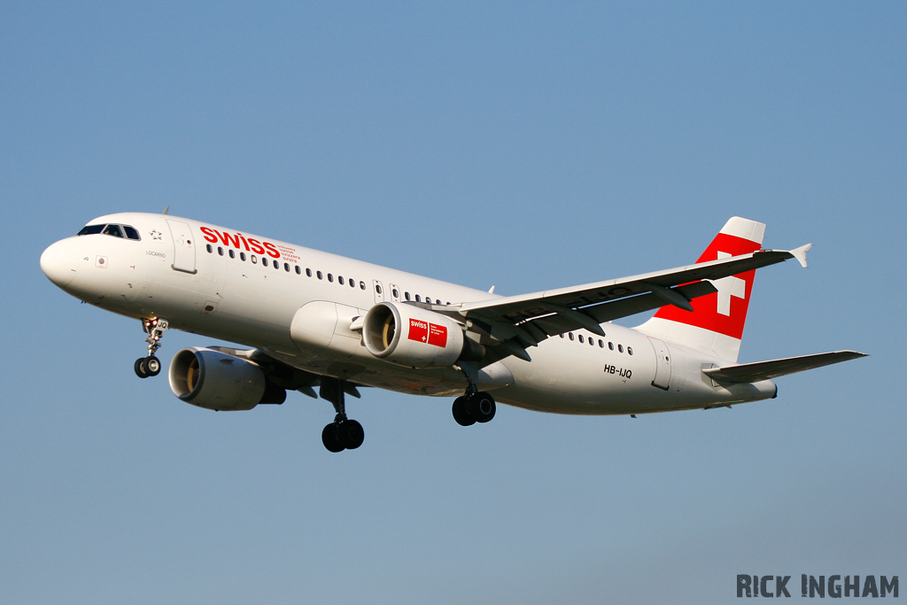 Airbus A320-214 - HB-IJQ - Swiss Airlines