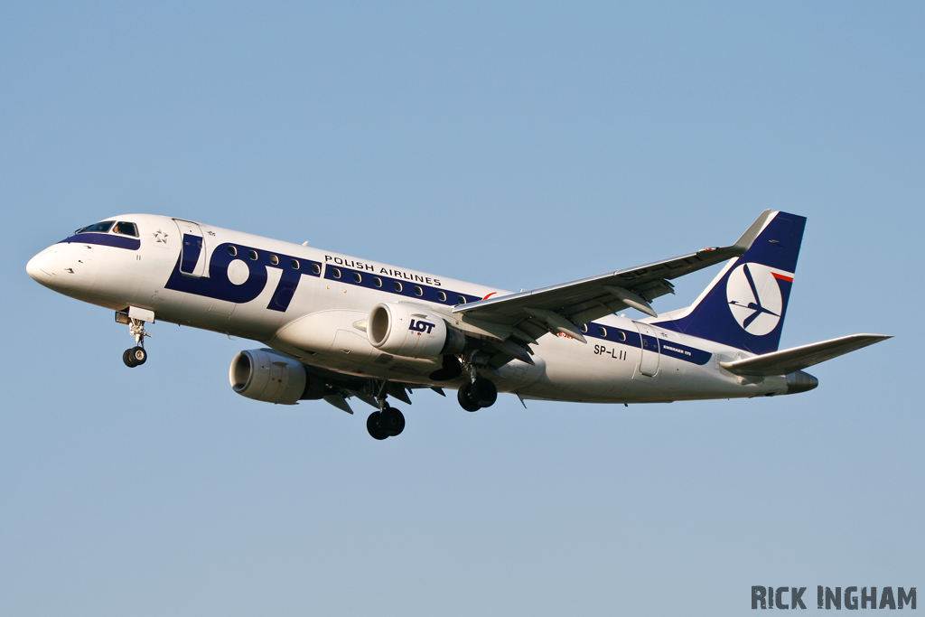 Embraer ERJ-175LR - SP-LII - LOT Polish Airlines