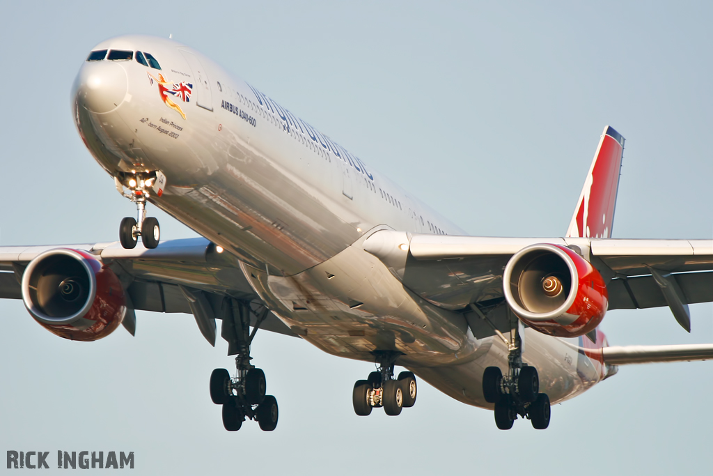 Airbus A340-642 - G-VGOA - Virgin Atlantic