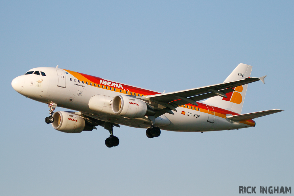 Airbus A319-111 - EC-KUB - Iberia