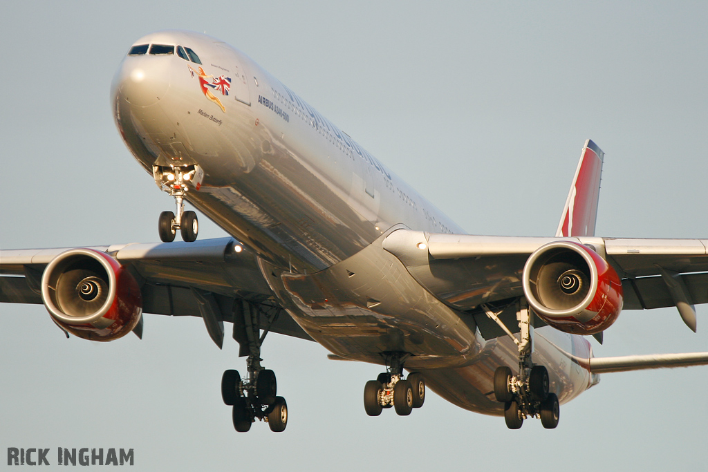 Airbus A340-642 - G-VSHY - Virgin Atlantic