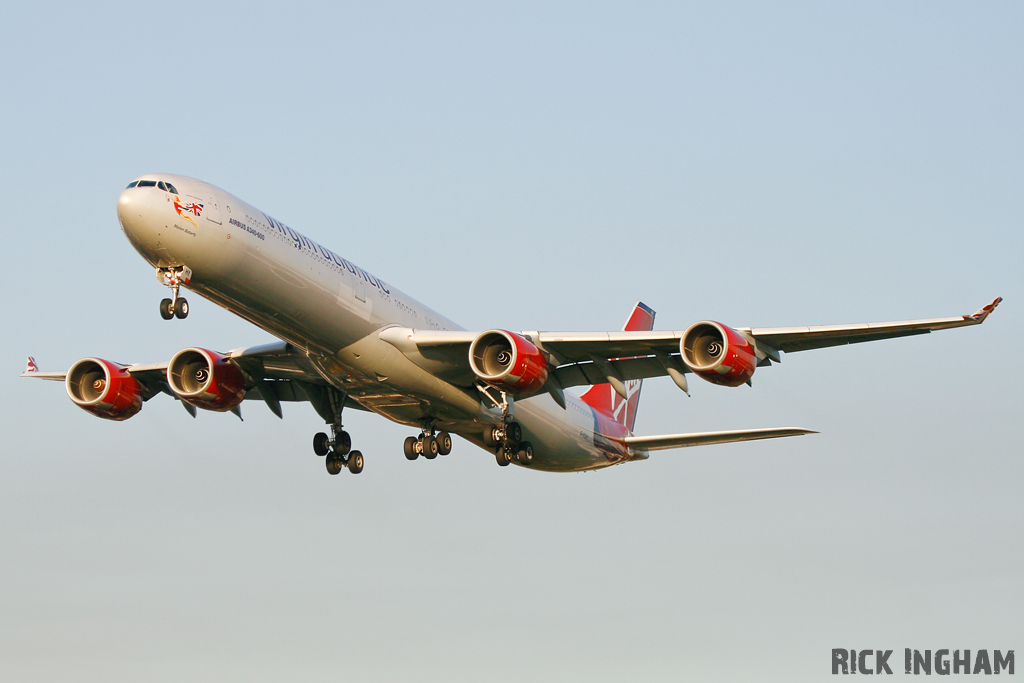 Airbus A340-642 - G-VSHY - Virgin Atlantic