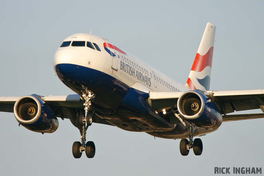 Airbus A319-100 - G-EUOH - British Airways