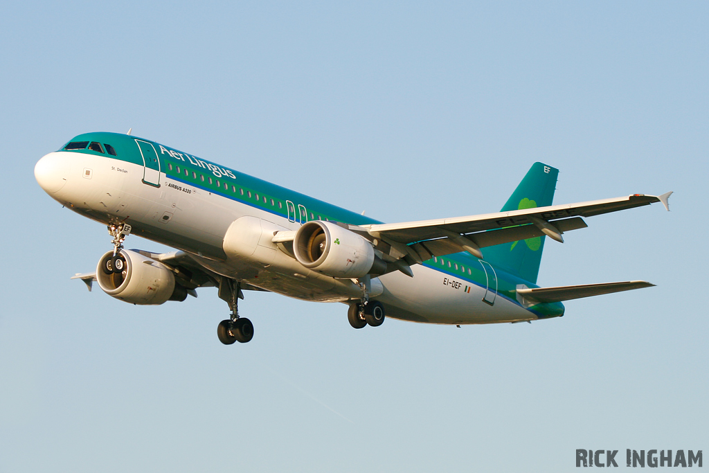 Airbus A320-214 - EI-DEF - Aer Lingus