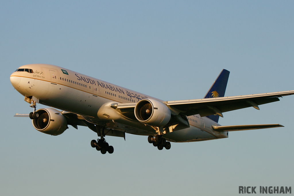 Boeing 777-268ER - HZ-AKA - Saudi Arabian Airlines