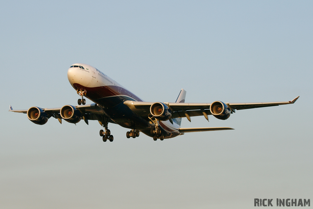 Airbus A340-542 - CS-TFW - Arik Air