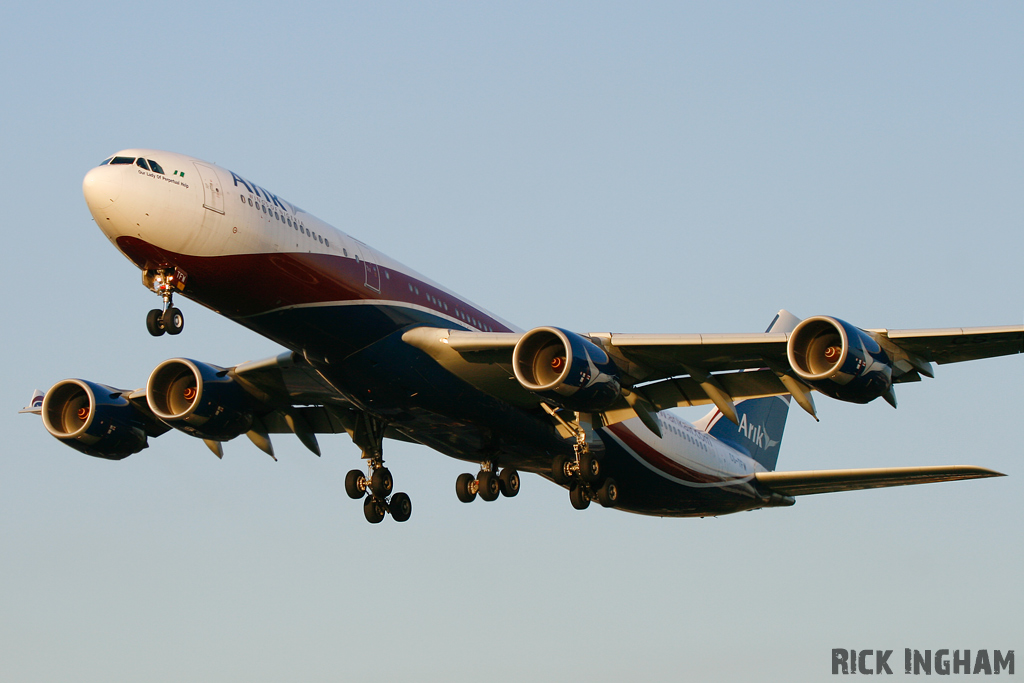 Airbus A340-542 - CS-TFW - Arik Air