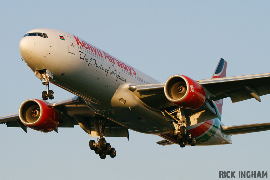 Boeing 777-2U8ER - 5Y-KQS - Kenya Airways