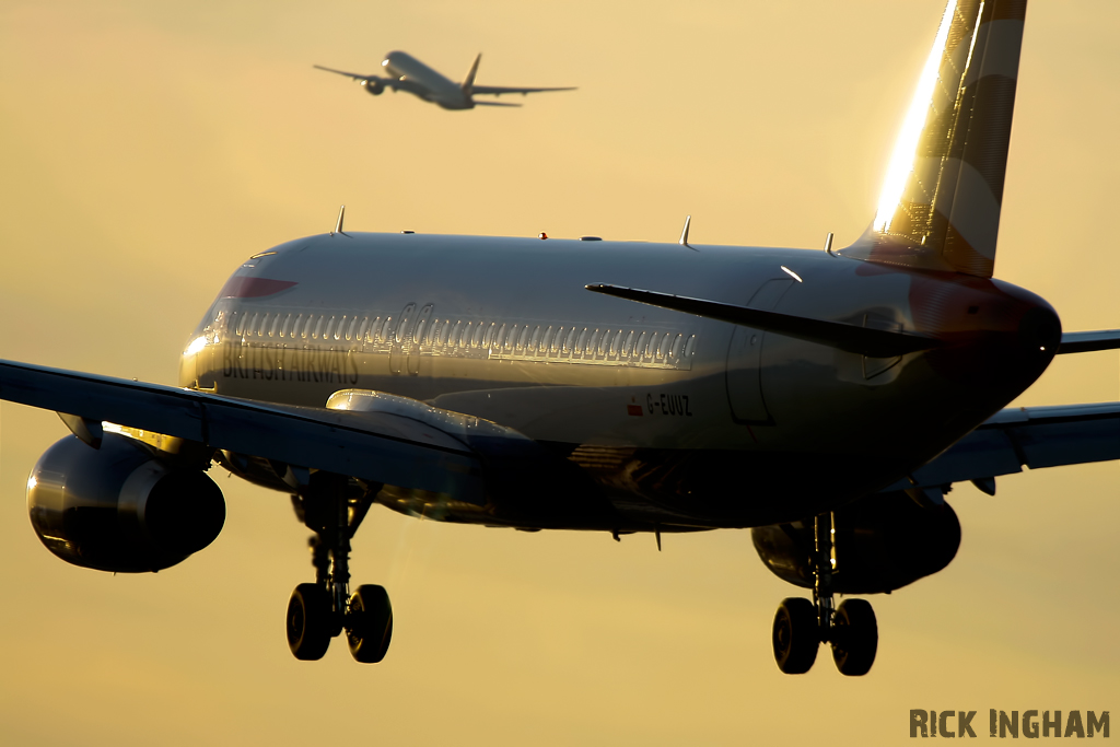 Airbus A320-232 - G-EUUZ - British Airways