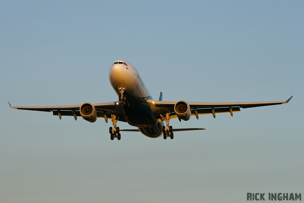 Airbus A330-343 - A4O-DE - Oman Air