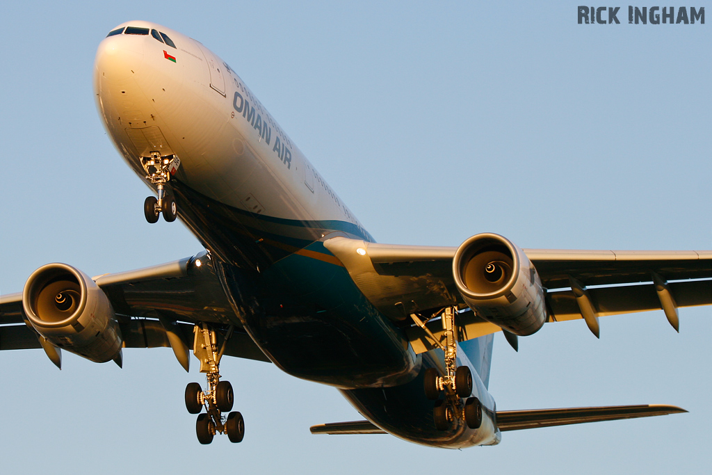 Airbus A330-343 - A4O-DE - Oman Air