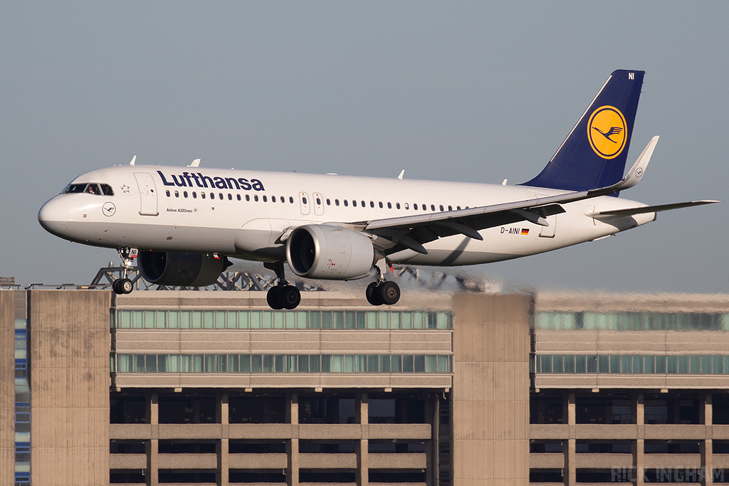 Airbus A320-271N - D-AINI - Lufthansa