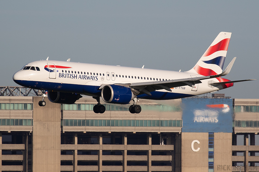 Airbus A320-251N NEO - G-TTNR - British Airways