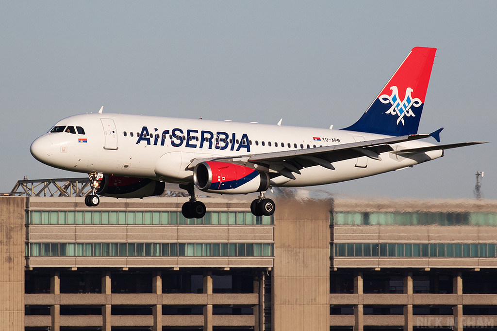 Airbus A319-100 - YU-APM - Air Serbia