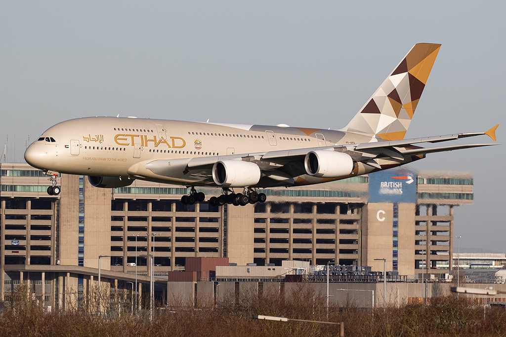 Airbus A380-861 - A6-APD - Etihad Airways