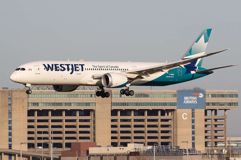 Boeing 787-9 Dreamliner - C-GMKS - WestJet