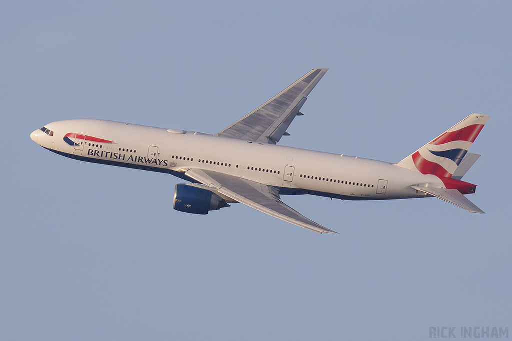 Boeing 777-236ER - G-VIIO - British Airways