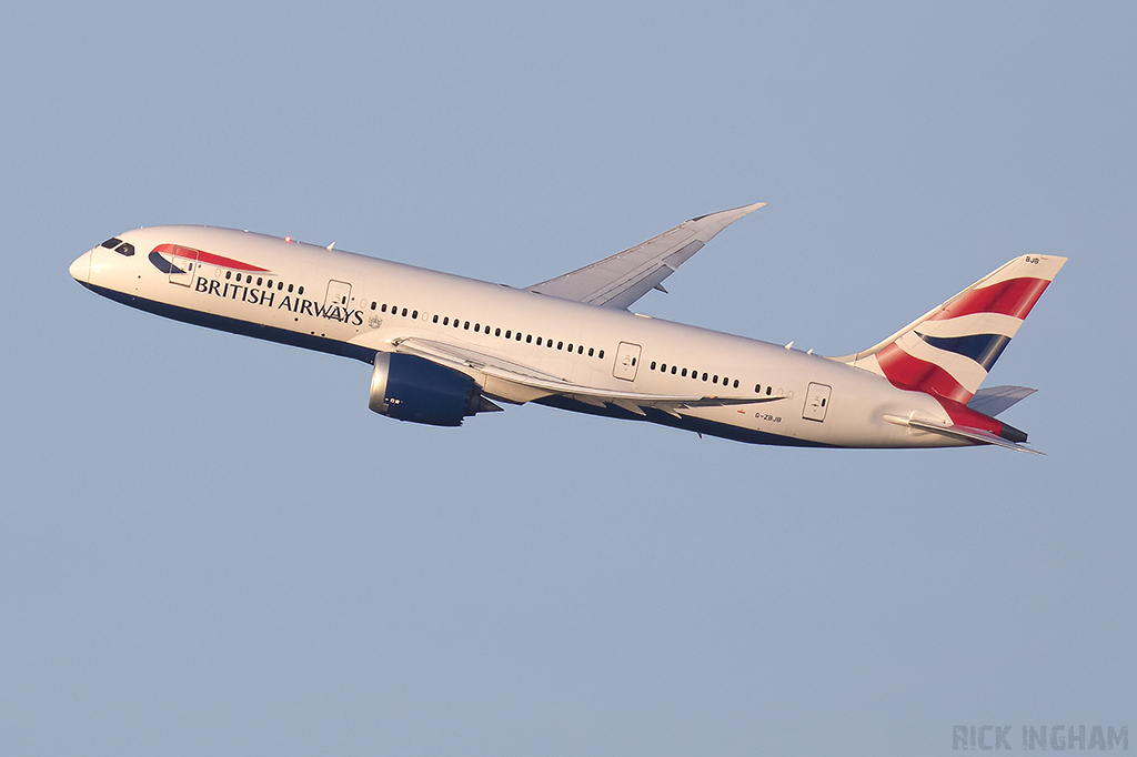 Boeing 787-8 Dreamliner - G-ZBJB - British Airways