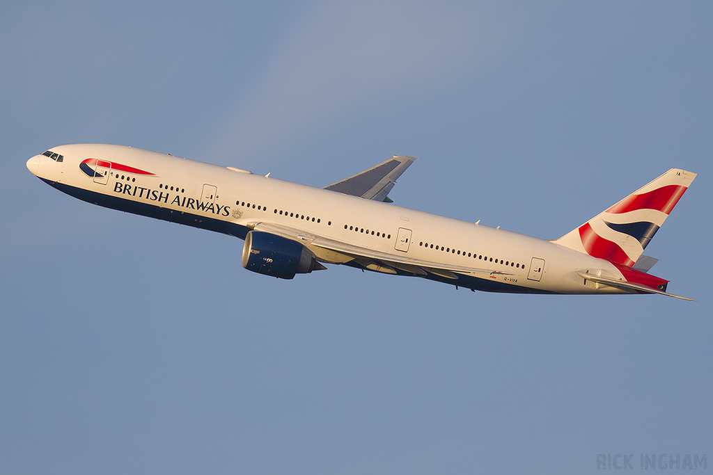 Boeing 777-236ER - G-VIIA - British Airways