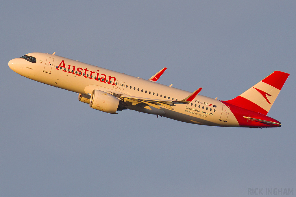 Airbus A320-271N - OE-LZR - Austrian Airlines
