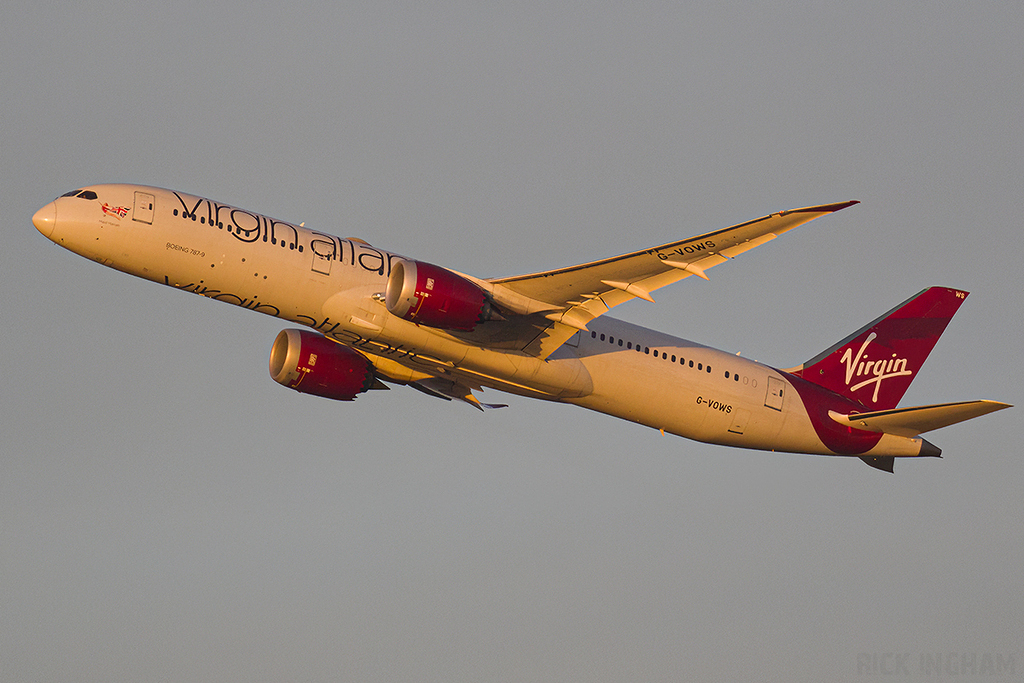 Boeing 787-9 Dreamliner - G-VOWS - Virgin Atlantic