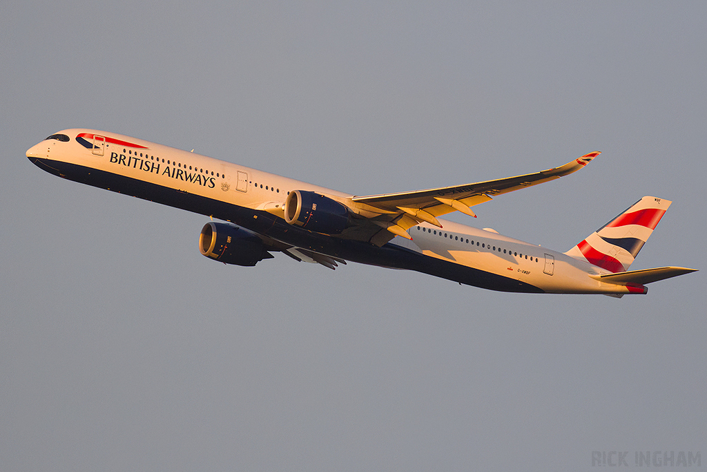 Airbus A350-1041 - G-XWBF - British Airways