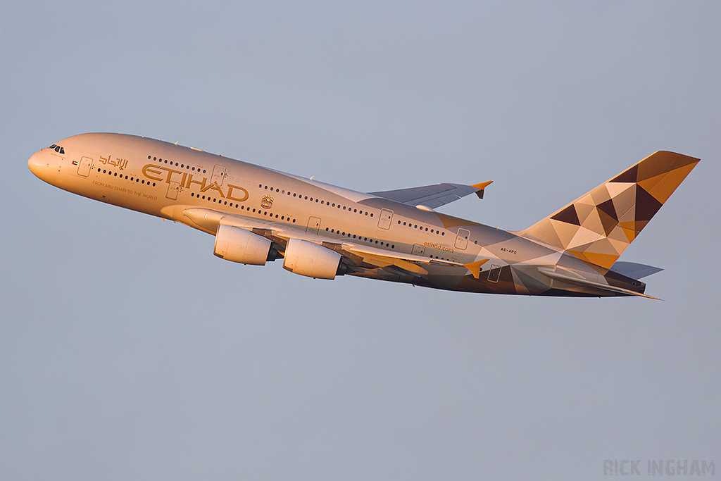 Airbus A380-861 - A6-APD - Etihad Airways