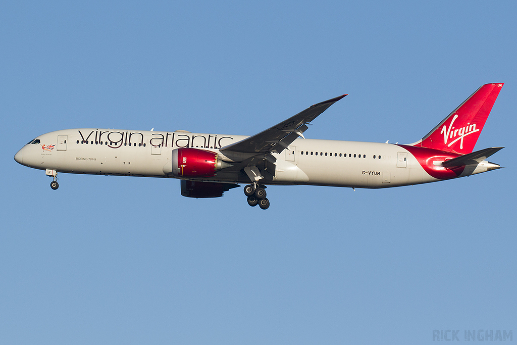 Boeing 787-9 Dreamliner - G-VYUM - Virgin Atlantic