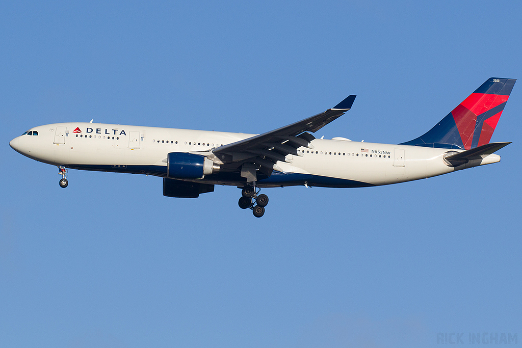 Airbus A330-223 - N853NW - Delta Airlines