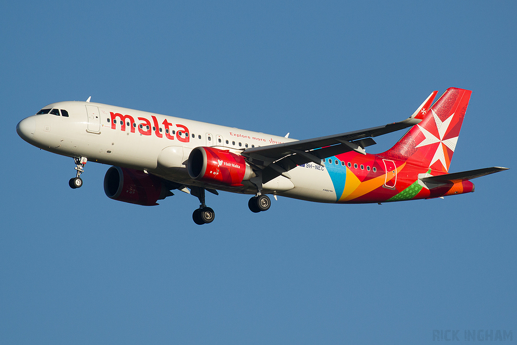 Airbus A320-251N NEO - 9H-NEC - KM Malta Airlines