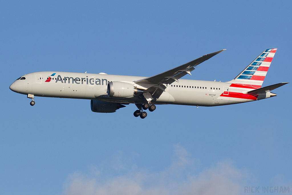 Boeing 787-9 Dreamliner - N847MF - American Airlines