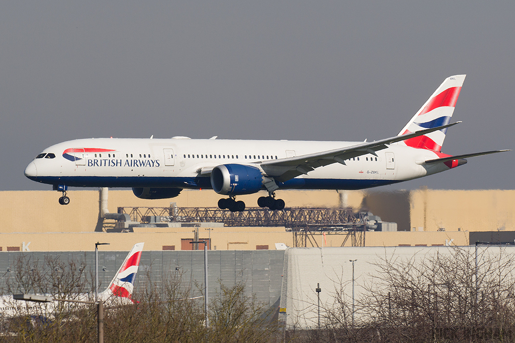 Boeing 787-9 Dreamliner - G-ZBKL - British Airways